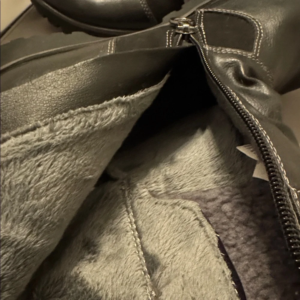 JBU women’s Black and‎ Gray Rain & Snow Boots size 9